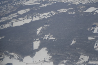 Wide-angle aerial view of a forest area showcasing terrain mapping capabilities.