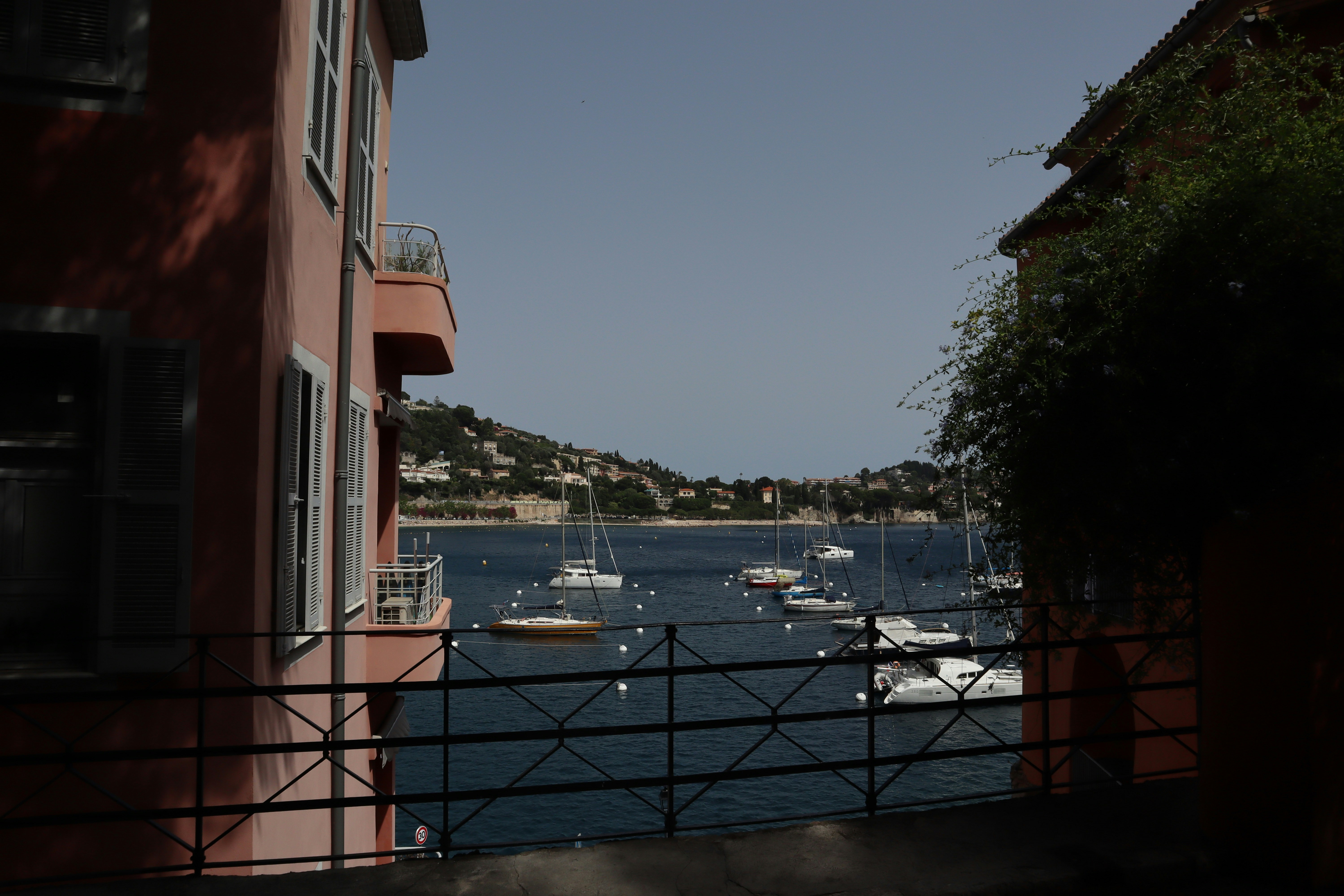 a body of water that has boats in it, 