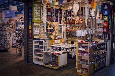 a store with a lot of items on display