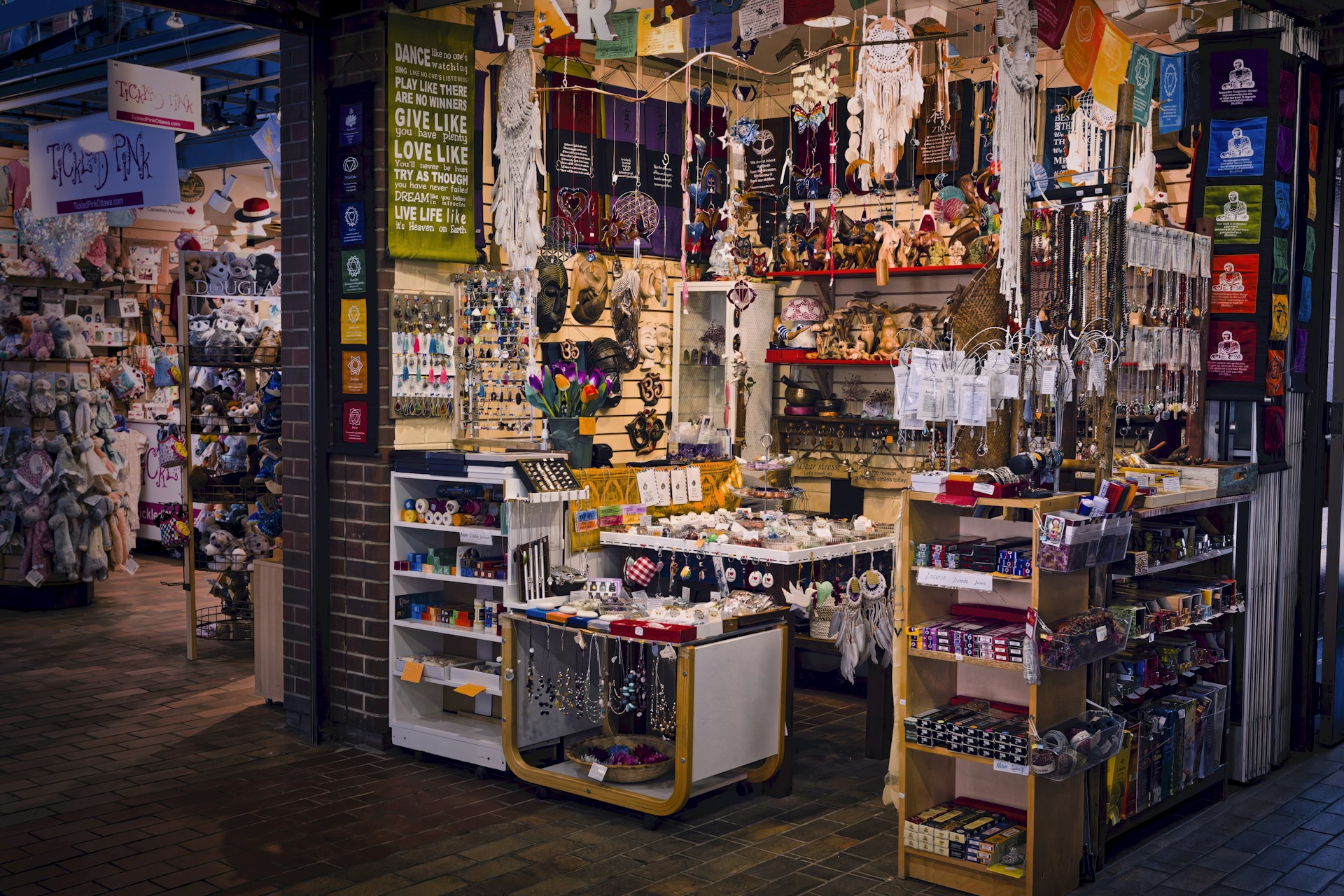 a store with a lot of items on display