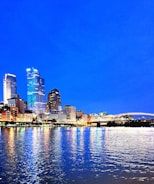 City skyline at dusk symbolizing cross-border collaboration and growth.