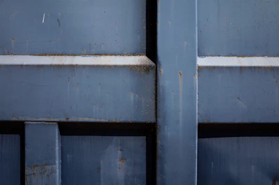 Close-up of industrial aluminum surface being cleaned with chemical agent