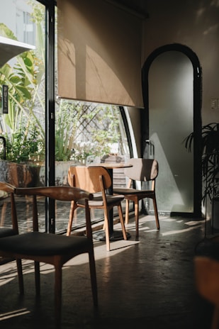A cozy wellness space with calming decor and natural light.