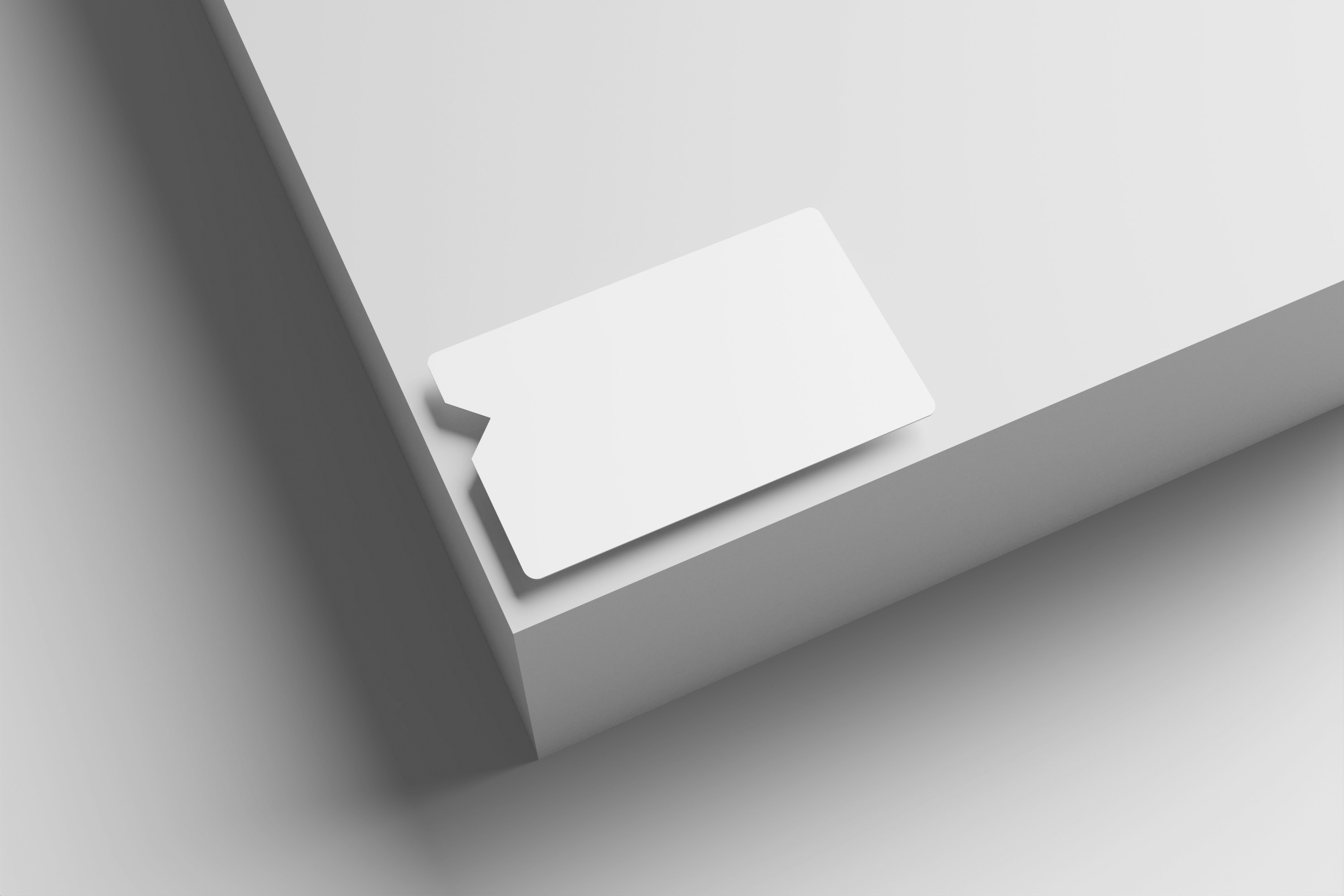 Voucher Card Mockup for showcasing your design