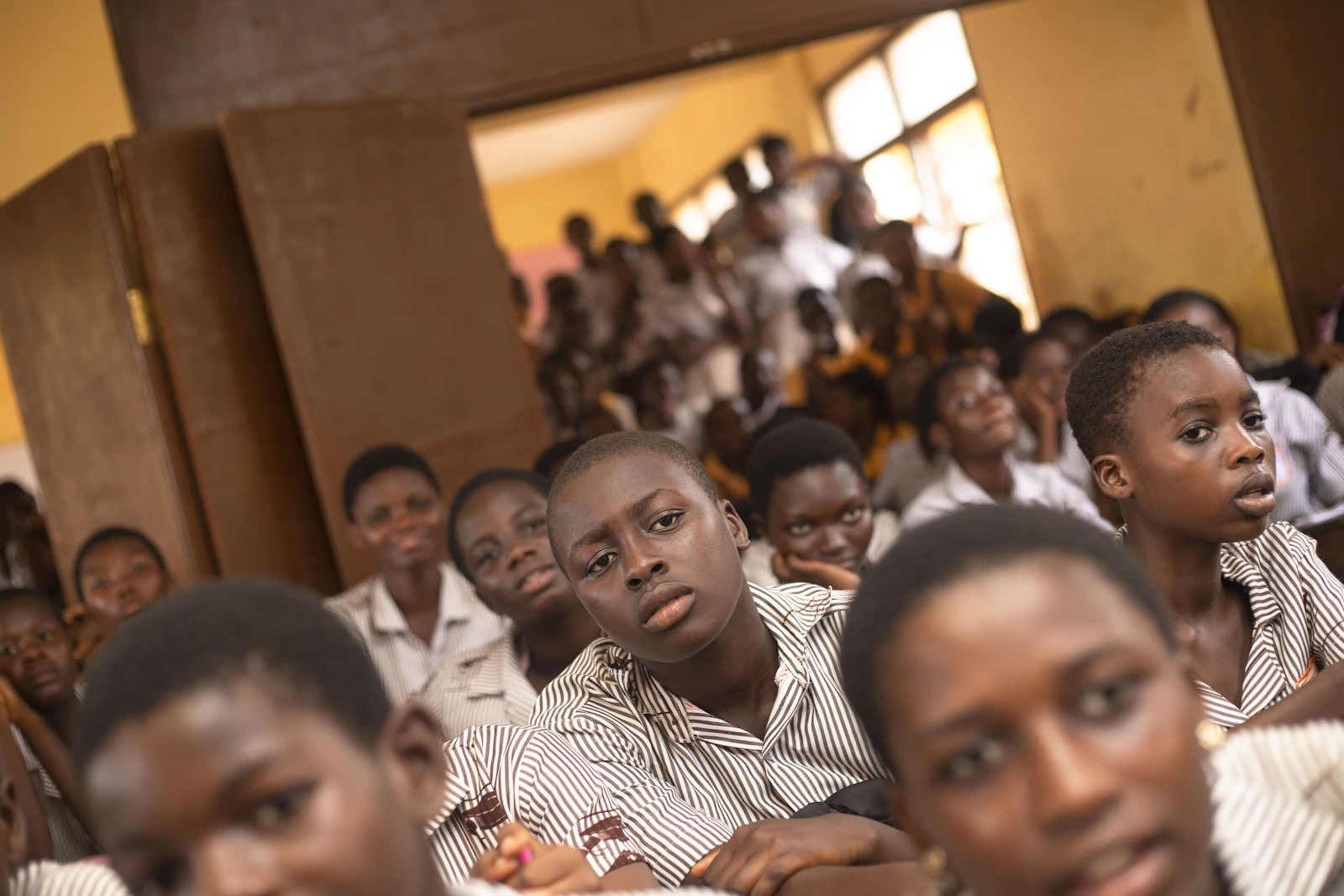 Young people learning together in Accra, Ghana