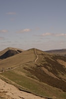 A scenic landscape showcasing a GPX route created by the Routefinder plugin.