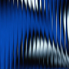 Abstract violet and blue waves representing sound vibrations