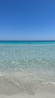 The crystal-clear waters of Zanzibar's beaches.