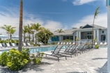 Outdoor pool area perfect for relaxation.