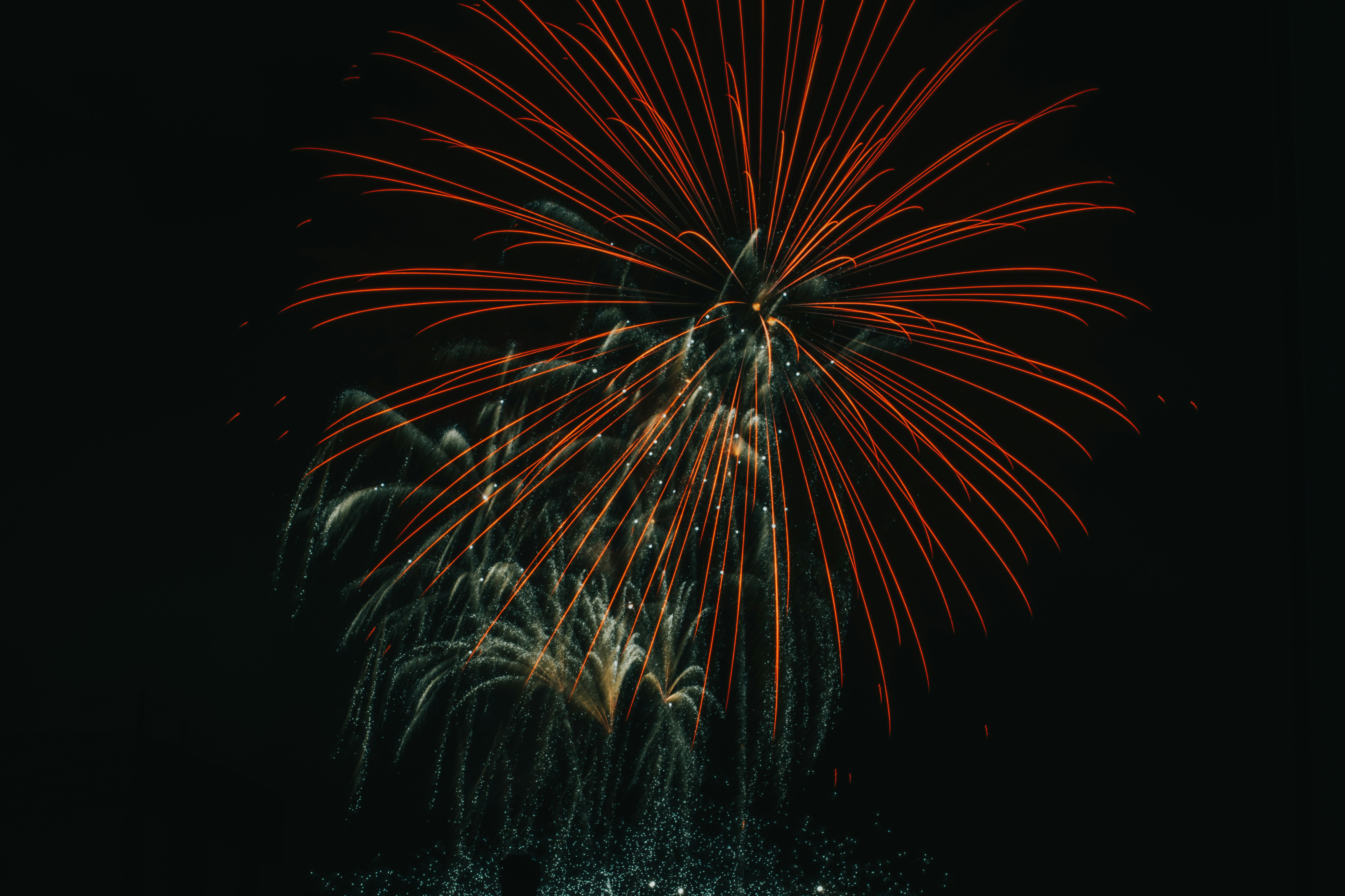 Neon fireworks
