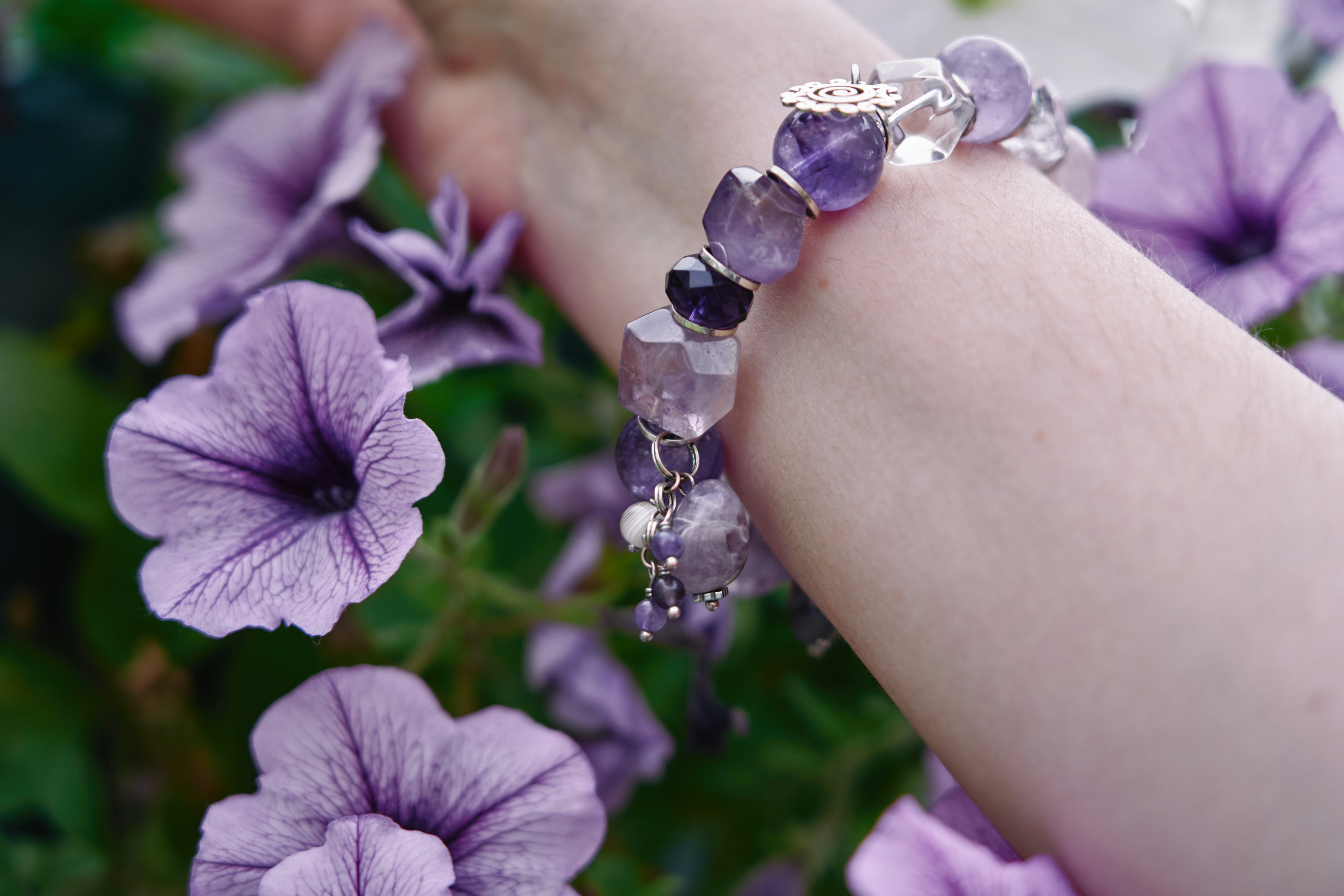 Whispering Amethyst Bracelet