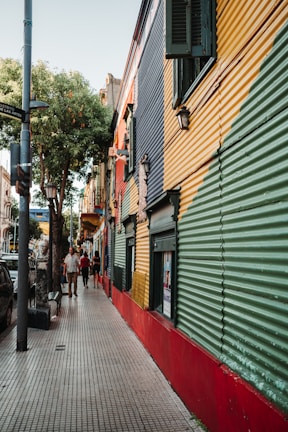 A vibrant street scene in Latin America with colorful architecture, symbolizing our corporate structuring in the region.