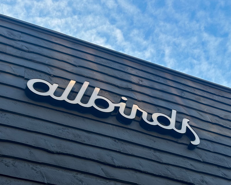 Allbirds storefront