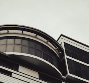 A sleek 3D model showcasing modern architectural elements.