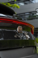 A modern Seat vehicle parked in an urban setting.