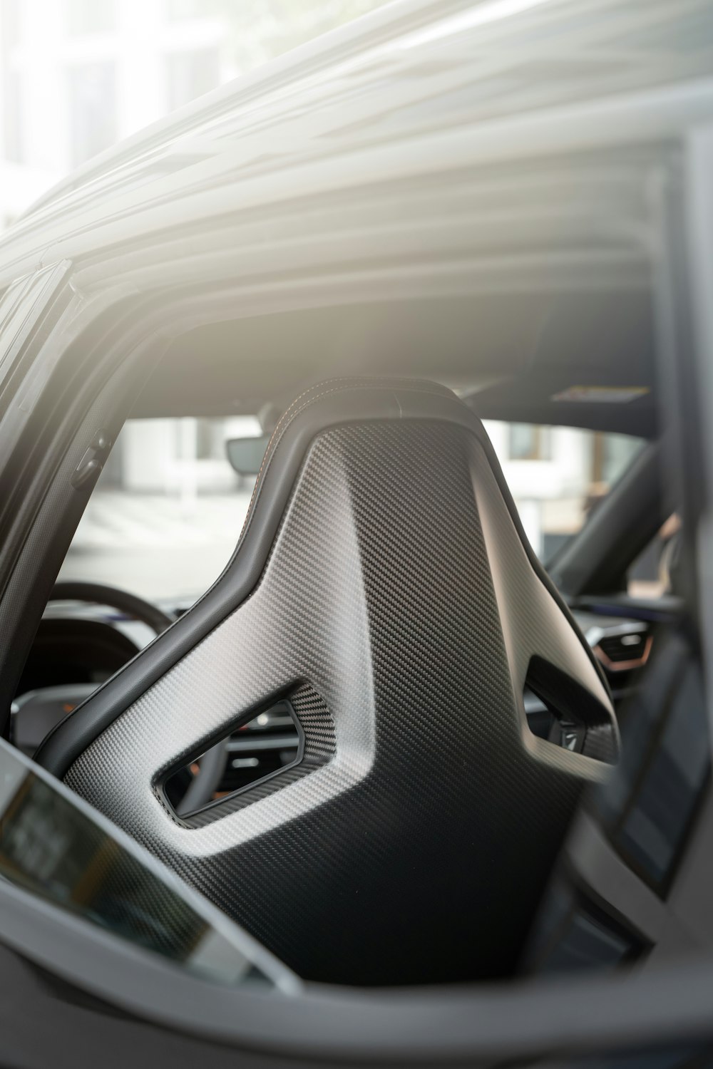 a close up of the interior of a car