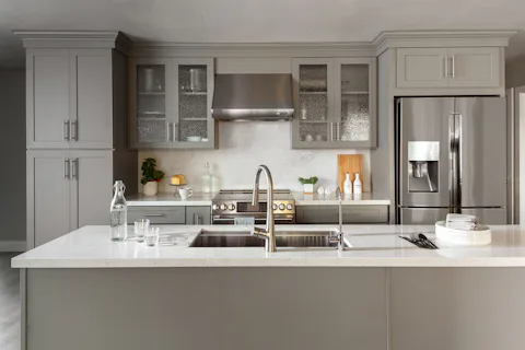 Kitchen with dishwasher in San Francisco home