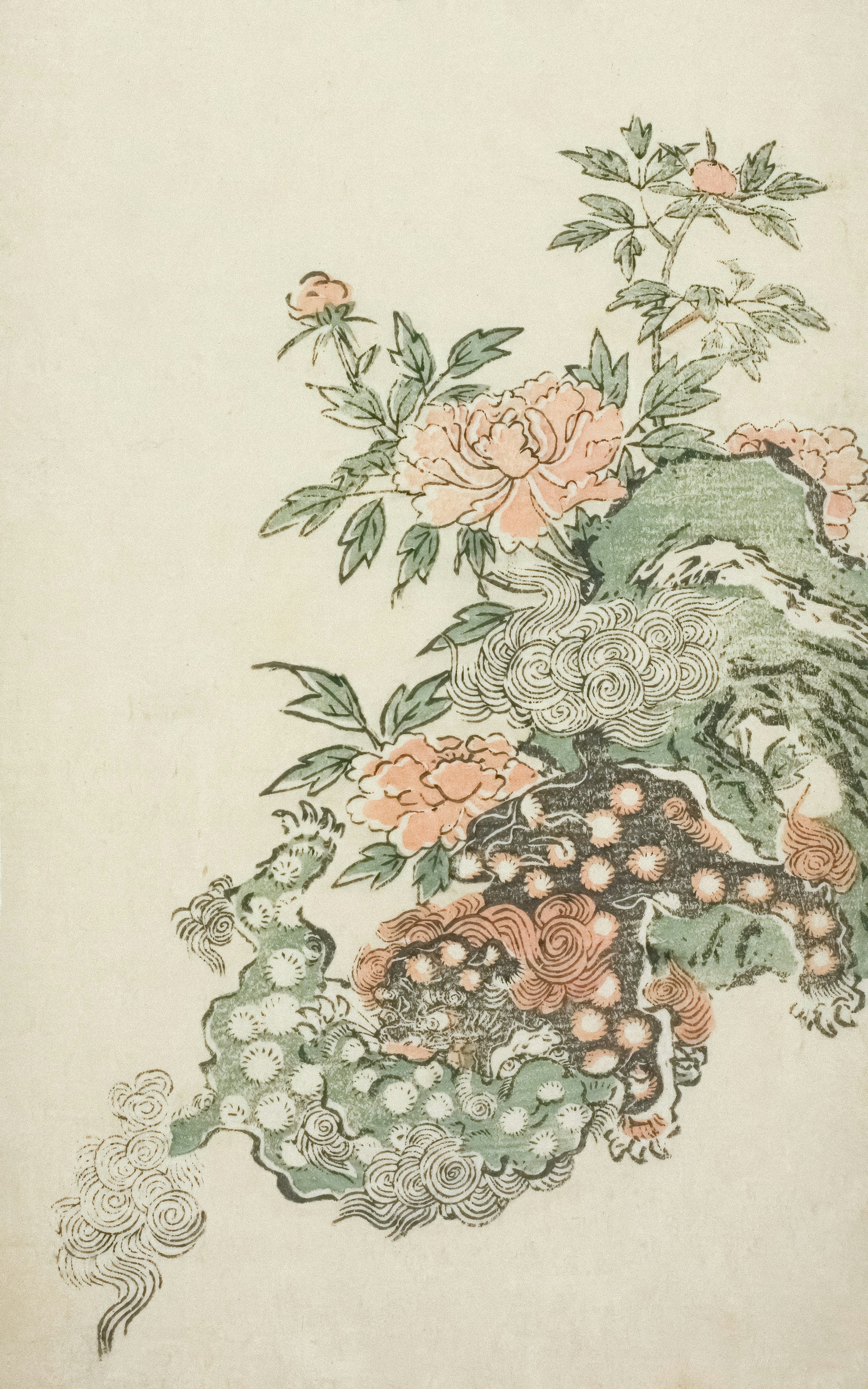 A delicate illustration of a serene figure floating amidst soft pastel clouds, capturing the dreamy essence of Monica Silva's art.