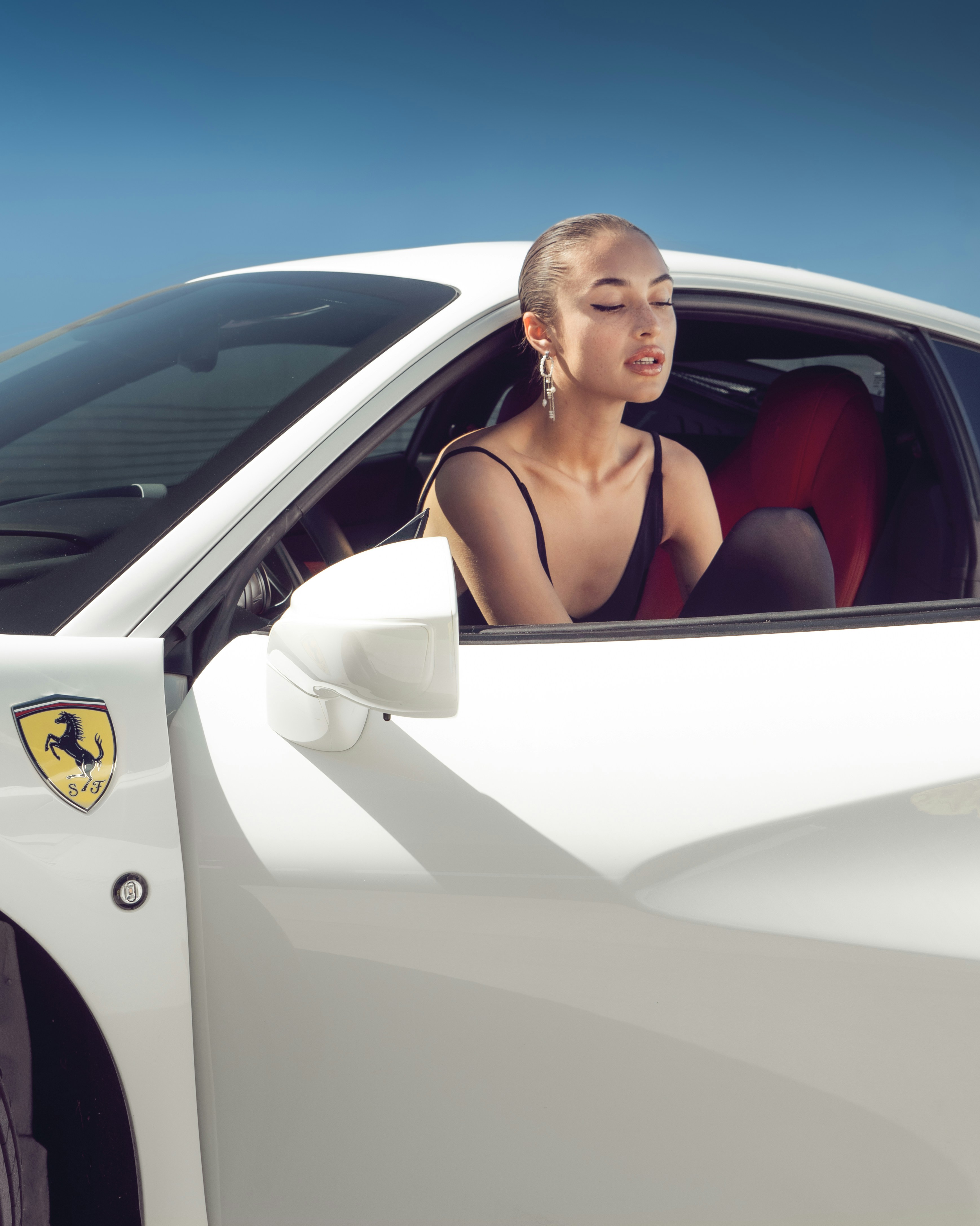 Experience a captivating photo shoot featuring a stunning model and the iconic Ferrari F8 Tributo, provided by Paramount Luxury Rentals. For those looking to rent this extraordinary car or any other exotic vehicles, visit https://www.paramountluxuryrentals.com. Capture moments of luxury, elegance, and power with the perfect blend of beauty and automotive excellence. Reserve your unforgettable experience today.by Serge Paramount