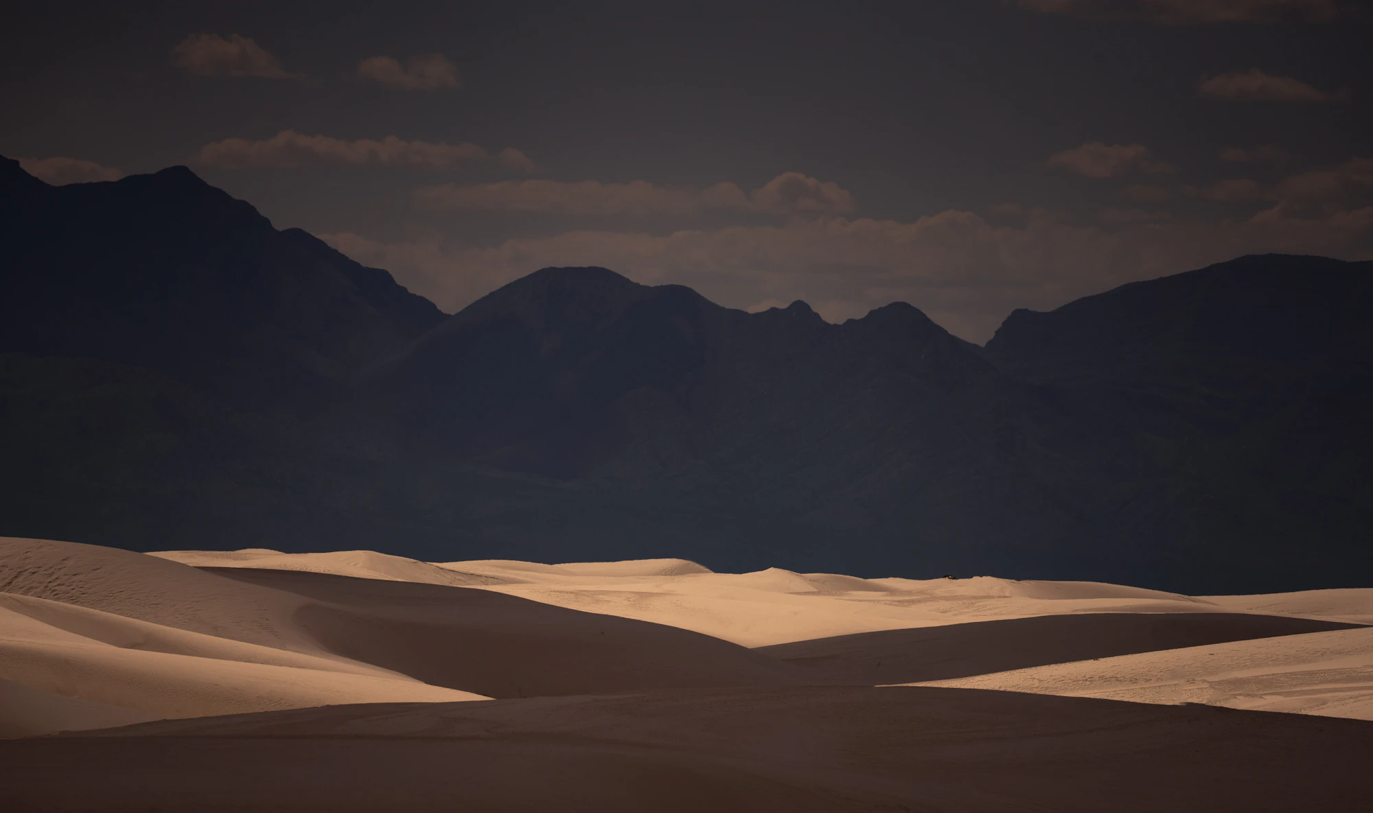 Desert landscape in New Mexico