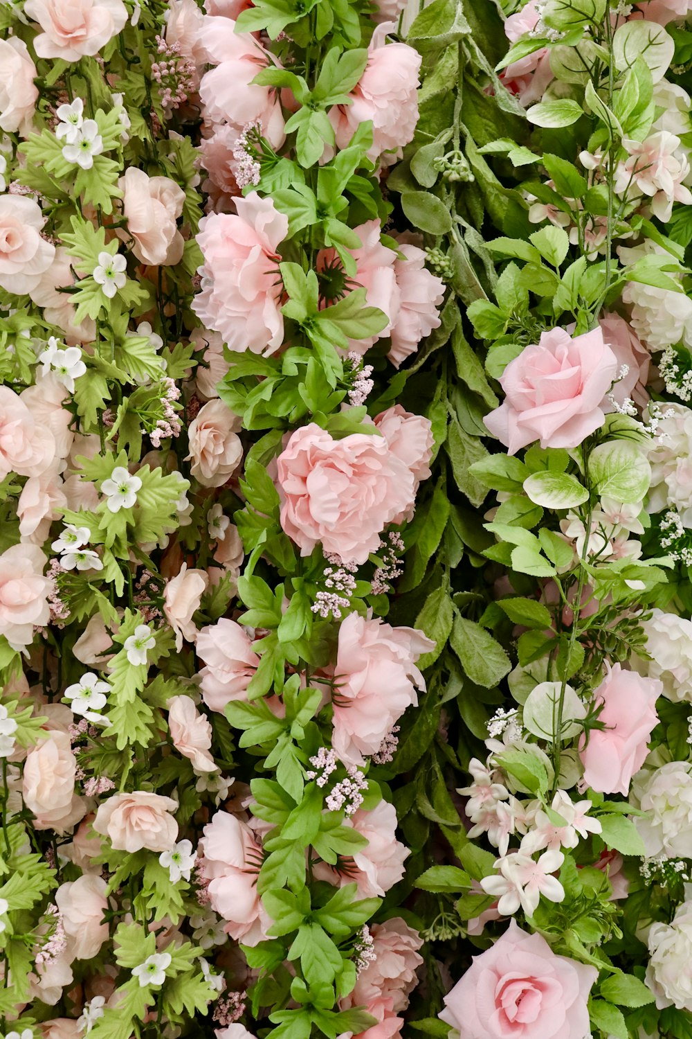 a close up of a bunch of flowers