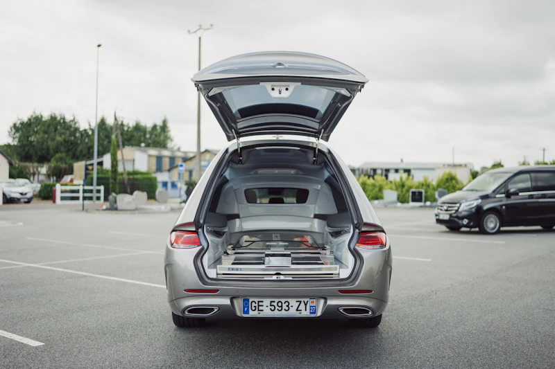 Sedan boot space, placeholder photo