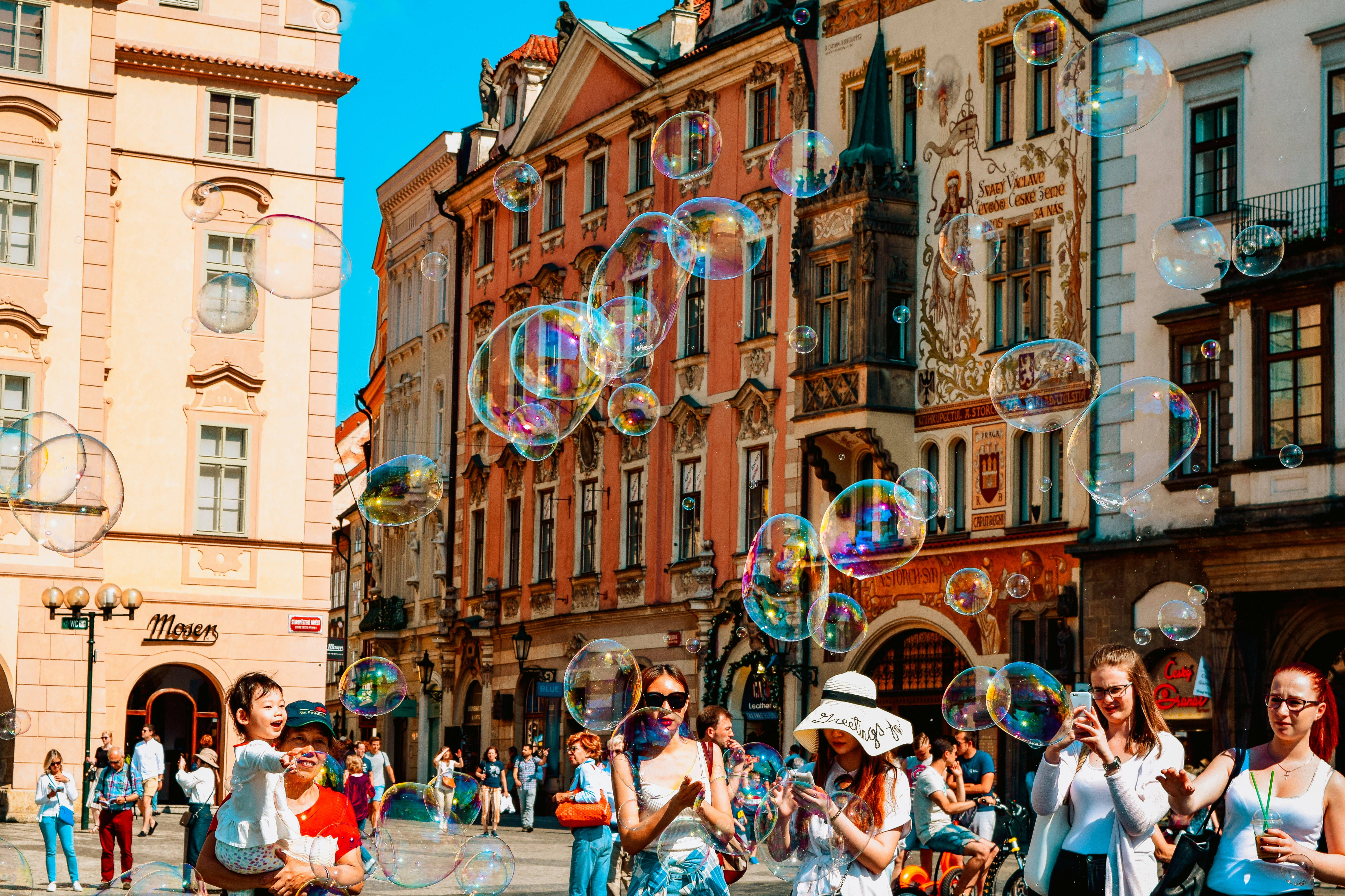 Lovely summer memory of Old Town Square, Prague.by aestelle