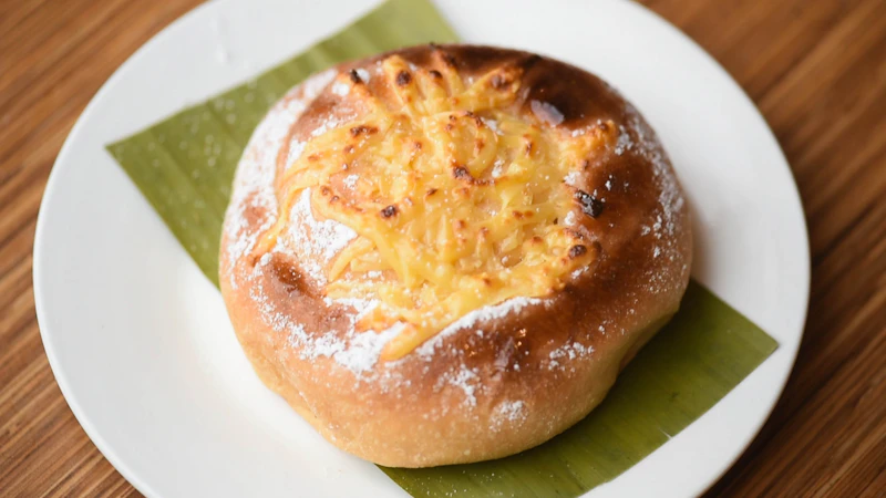 Ube-Filled Ensaymada