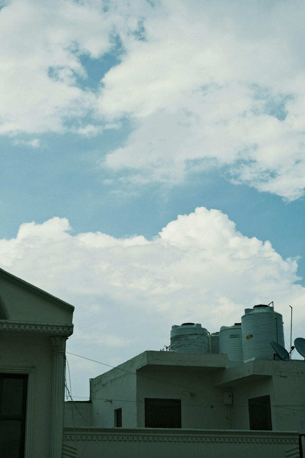 a building with a clock on the top of it