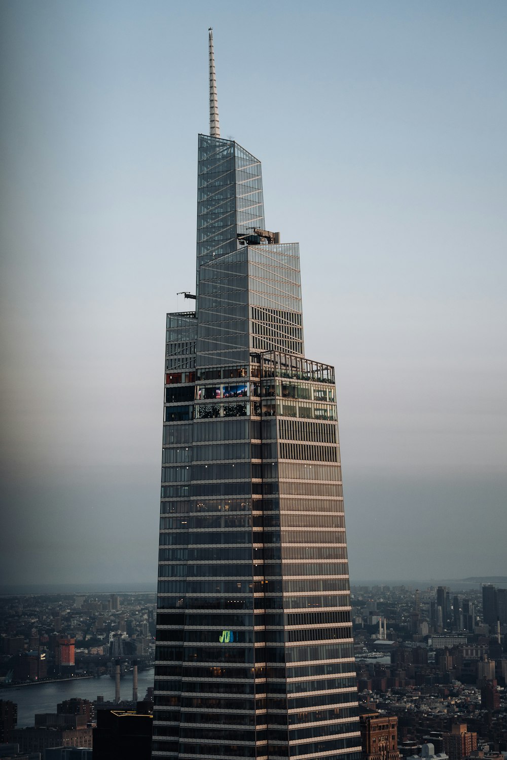 a very tall building with a lot of windows