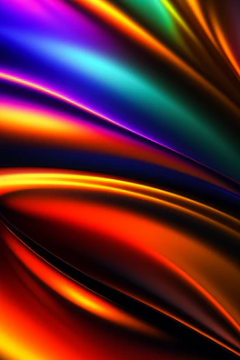 Artistic representation of a flowing wave in deep blue with streaks of intense red, symbolizing energy.