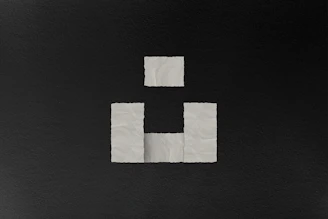 A minimalist grid showing four interconnected blocks representing mind, ego, body, and consciousness.