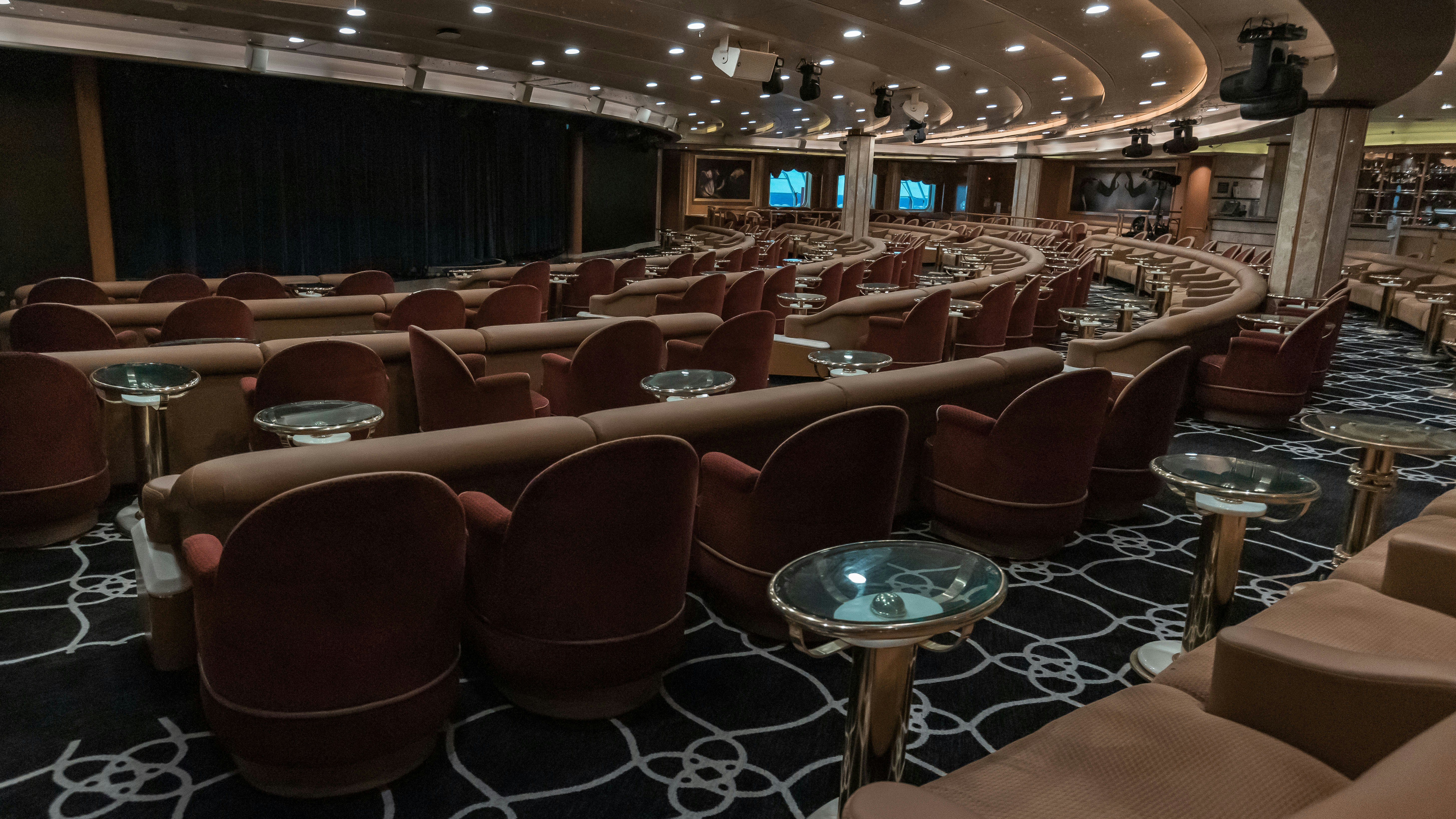Conference room with chairs and tables