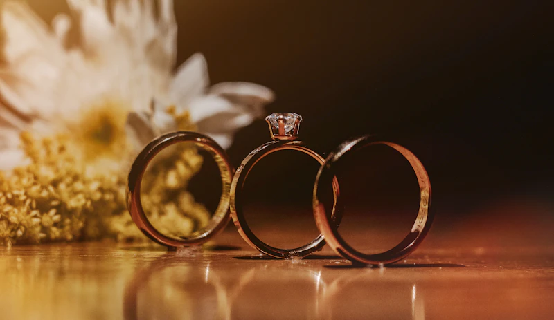 Wide gold cuff bracelet