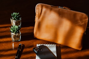 Elegant Leather Desk Mat