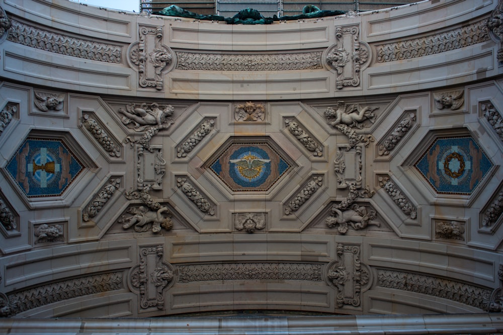 a building with a clock on the front of it