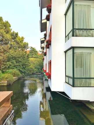 A serene view of a well-maintained residential building in Alicante.