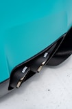 a close up of the front end of a car