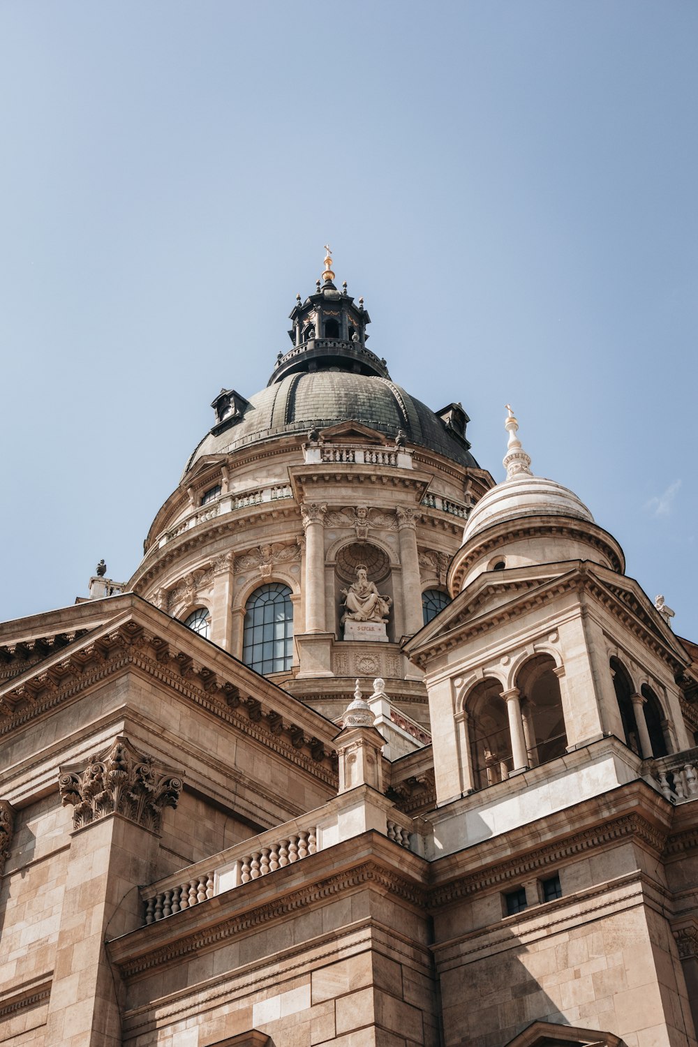 a large building with a dome on top of it