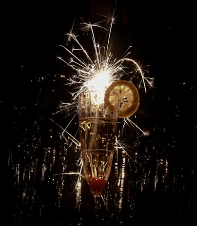 A toast with Limoncello di Savoi at a festive event.