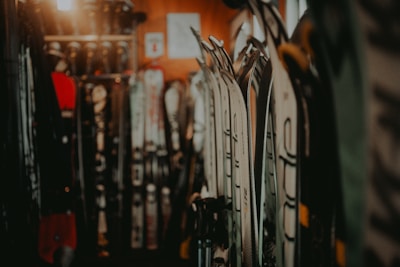Airshield sleeve protecting skis on a roof rack, showing its lightweight yet rugged design in natural light.