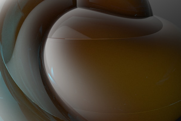 Close-up of a textured contemporary sculpture in matte black finish