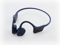 Sporty in-ear headphones designed for active use.