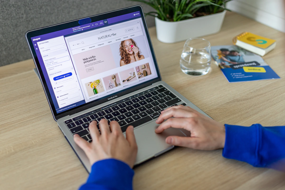Professional ecommerce product presentation