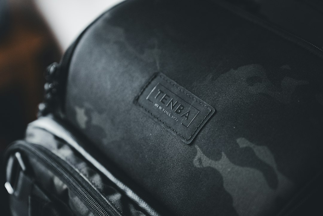 tactical backpack closeup