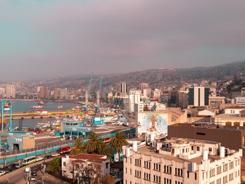 Vibrant cityscape of Cartagena with industrial potential.