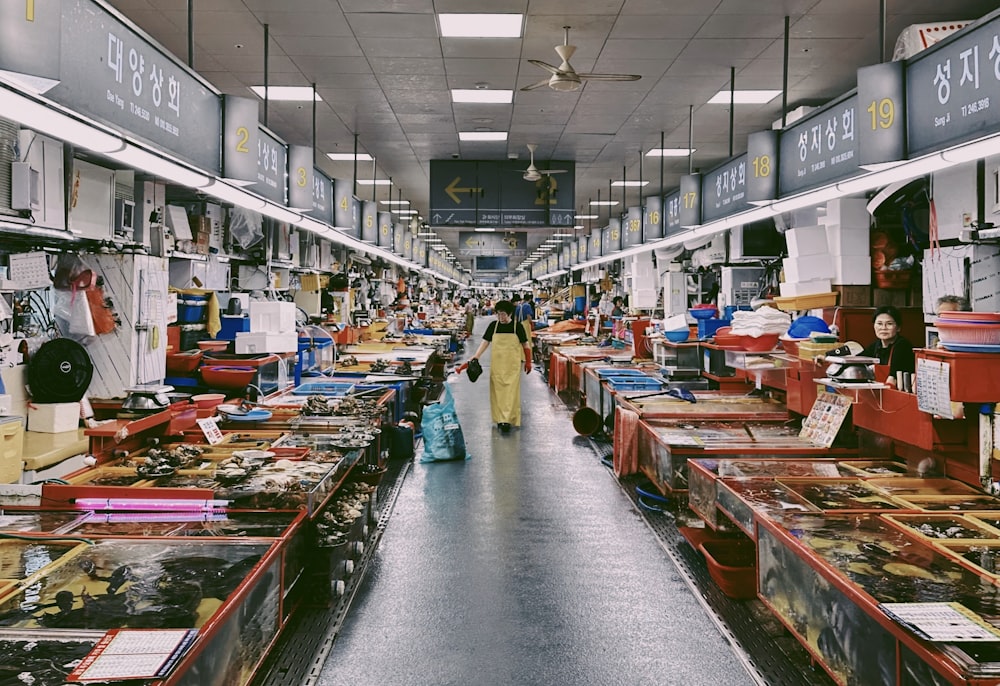 a large room filled with lots of items