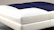 Close-up of a comfortable mattress with soft, inviting textures.