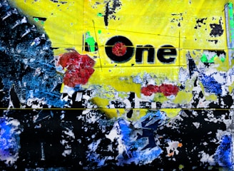 A vibrant image showcasing A-One Media's services and team.
