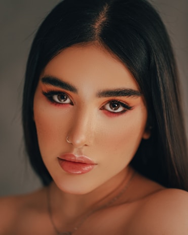 A captivating portrait photograph highlighting natural beauty.